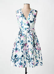 Robe mi-longue blanc F & P pour femme seconde vue