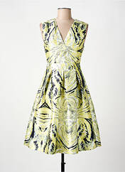 Robe mi-longue vert F & P pour femme seconde vue