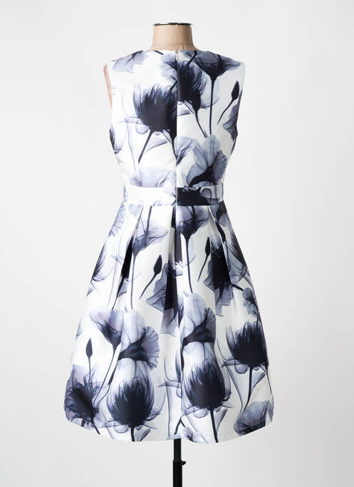 Robe mi-longue blanc F & P pour femme