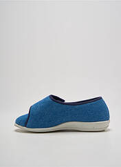 Chaussons/Pantoufles bleu WAPITI pour femme seconde vue