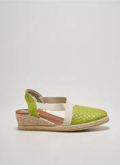 Espadrilles vert KOOMAC pour femme seconde vue