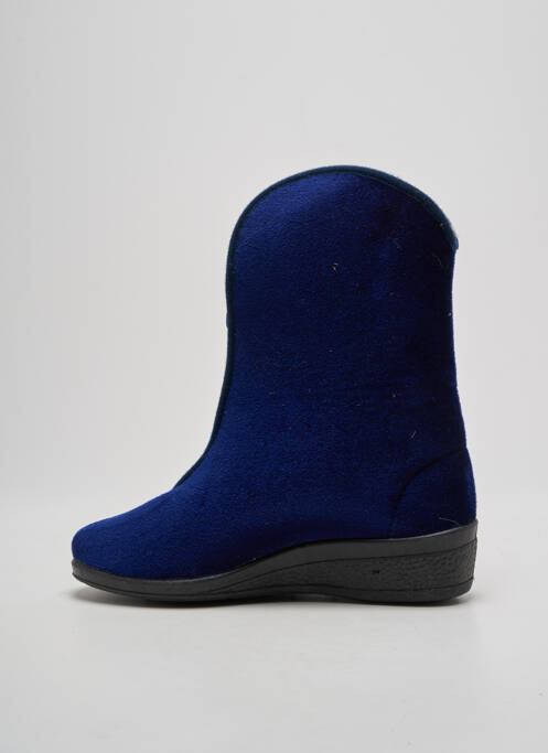 Chaussons/Pantoufles bleu WAPITI pour femme