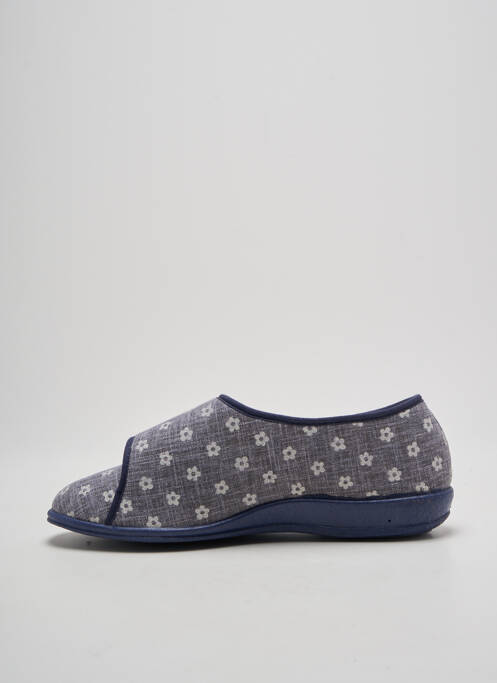 Chaussons/Pantoufles bleu WAPITI pour femme