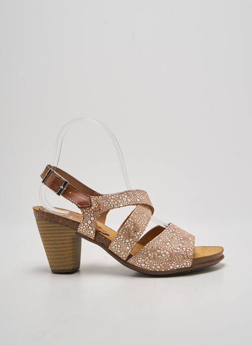 Sandales/Nu pieds marron KADANCIA pour femme