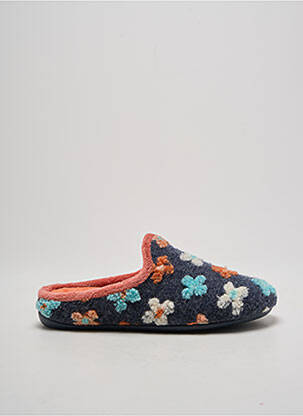 Chaussons/Pantoufles bleu CM CONFORT pour femme