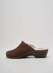 Chaussons/Pantoufles marron LA MAISON DE L'ESPADRILLE pour femme seconde vue