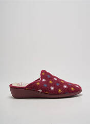 Chaussons/Pantoufles violet CM CONFORT pour femme seconde vue