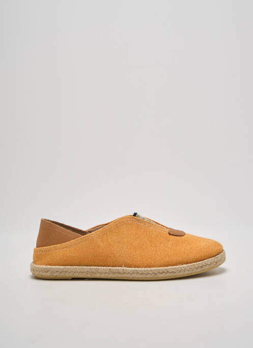 Espadrilles orange MEDITERRANEA pour femme