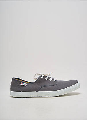 Baskets bout rond bout rond gris VICTORIA homme