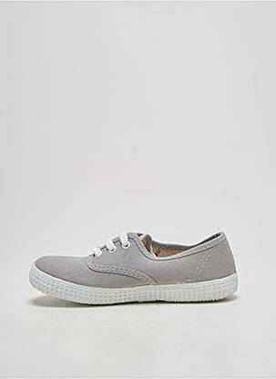 Baskets bout rond bout rond gris VICTORIA enfant