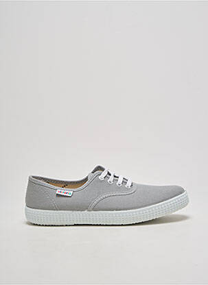 Baskets bout rond bout rond gris VICTORIA unisexe