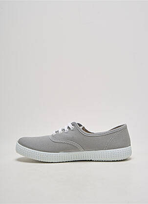 Baskets bout rond bout rond gris VICTORIA unisexe