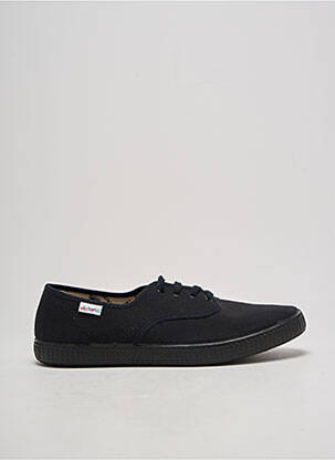 Baskets bout rond bout rond noir VICTORIA homme