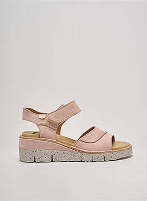 Sandales/nu pieds talon compensé talon de 4 à 6cm rose ON FOOT femme