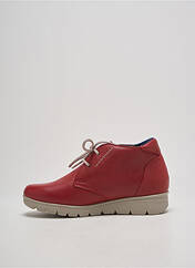 Bottines/Boots rouge ON FOOT pour femme seconde vue