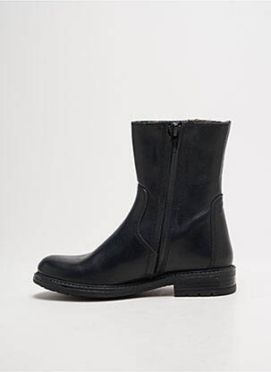 Bottines/boots tissage tissage pailleté talon bas noir BELLAMY fille