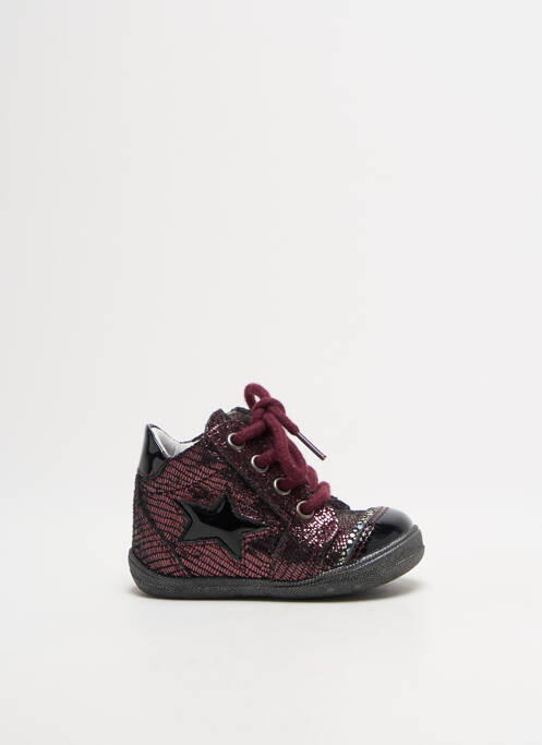 Bottillons violet BELLAMY fille