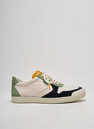 Baskets bout rond bout rond vert KICKERS homme
