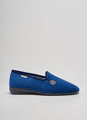 Chaussons/Pantoufles bleu LA MAISON DE L'ESPADRILLE pour femme seconde vue