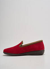 Chaussons/Pantoufles rouge ROAL pour femme seconde vue