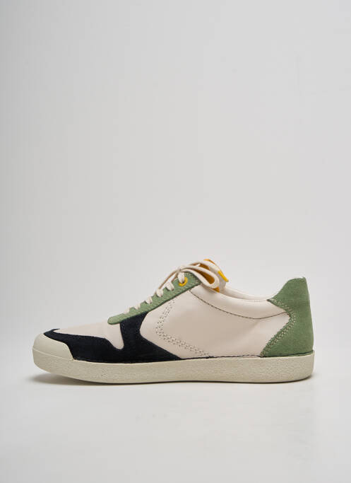 Baskets bout rond bout rond vert KICKERS homme