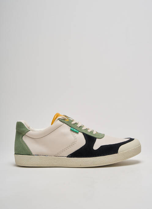 Baskets vert KICKERS pour homme