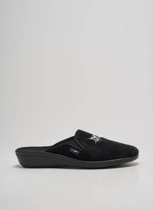 Chaussons/Pantoufles noir WAPITI pour femme