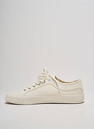 Baskets bout rond bout rond beige KICKERS homme