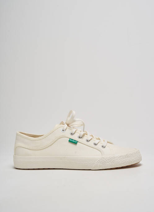 Baskets beige KICKERS pour homme