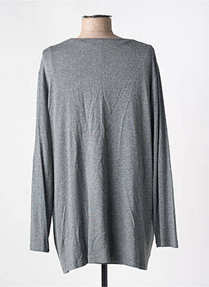 Twin-set col v gris ALAIN MURATI femme