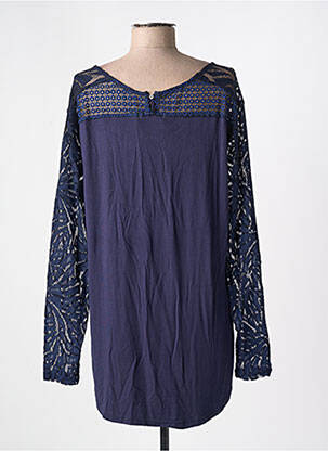 T-shirt manches longues manches longues bleu NANA BELLE femme