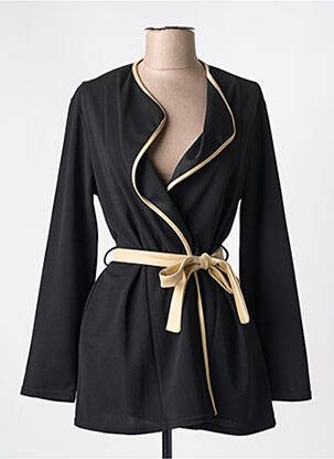 Veste chic poches noir ROMEO POUR JULIETTE femme