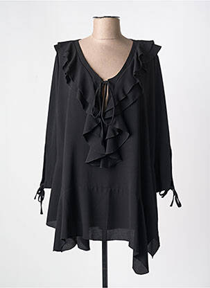 Blouse manches longues manches longues noir LILI LA TIGRESSE femme