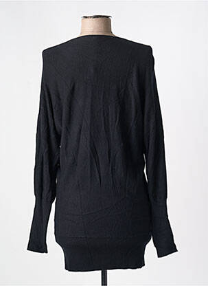 Pull tunique manches longues manches longues noir C.M.P 55 femme