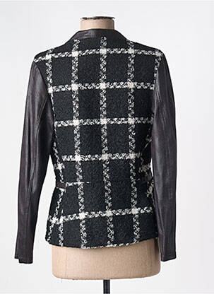 Veste casual coupe cintrée noir ROMEO POUR JULIETTE femme