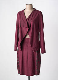 Ensemble jupe type de veste casual violet ROMEO POUR JULIETTE femme