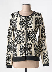 Gilet manches longues noir KY CREATION pour femme seconde vue