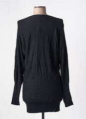 Pull tunique noir C.M.P 55 pour femme seconde vue