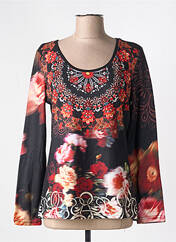 T-shirt noir 101 IDEES pour femme seconde vue