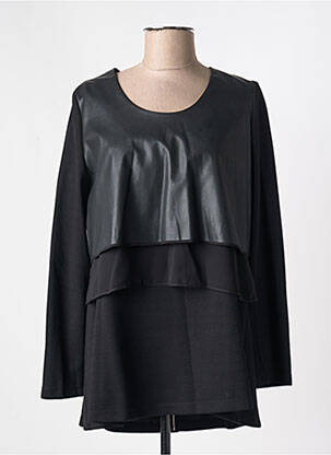 Tunique manches longues noir ALAIN MURATI femme