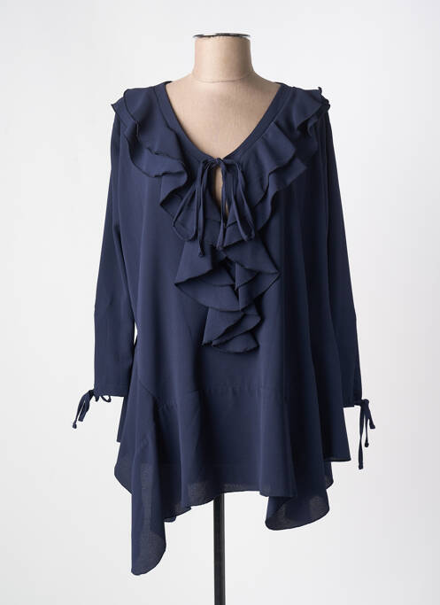 Blouse bleu LILI LA TIGRESSE pour femme