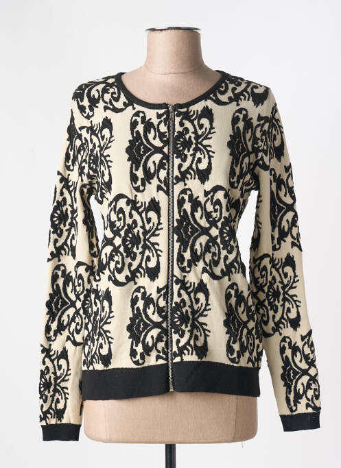 Gilet manches longues noir KY CREATION pour femme