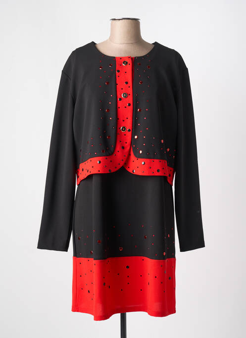 Ensemble robe noir LADY BELLE pour femme