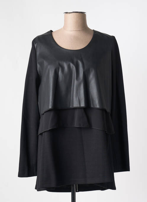 Tunique manches longues noir ALAIN MURATI pour femme