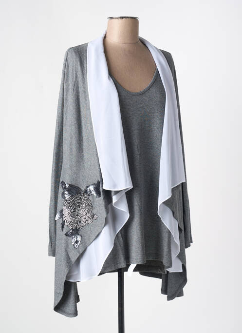 Twin-set gris ALAIN MURATI pour femme