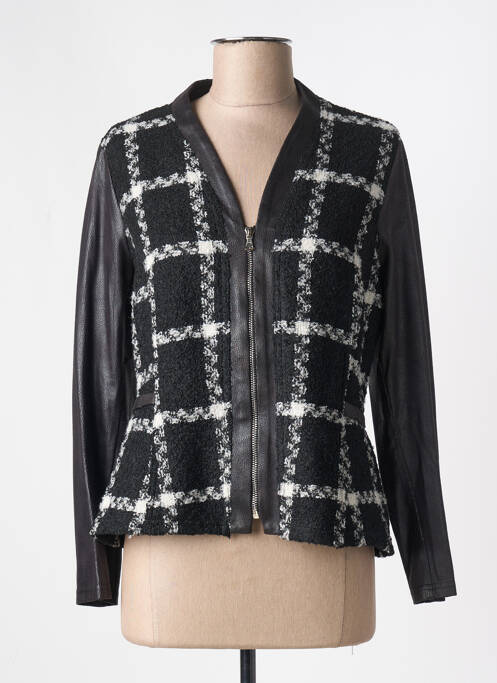 Veste casual noir ROMEO POUR JULIETTE pour femme