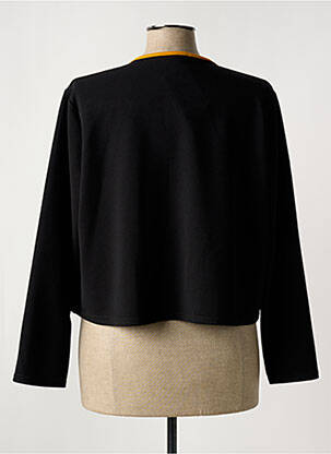 Veste casual col rond noir ROMEO POUR JULIETTE femme