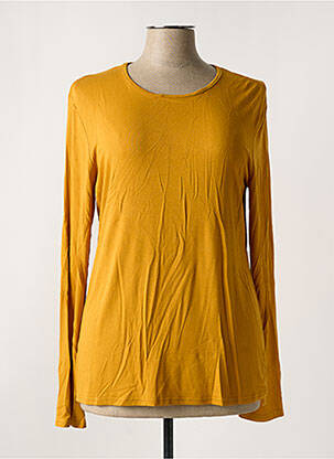 T-shirt manches longues manches longues jaune VETISTYLE femme