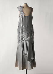 Robe longue gris CREATIF PARIS pour femme seconde vue