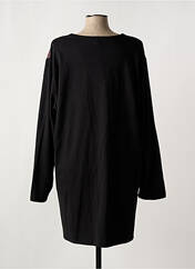 Robe mi-longue noir LADY BELLE pour femme seconde vue